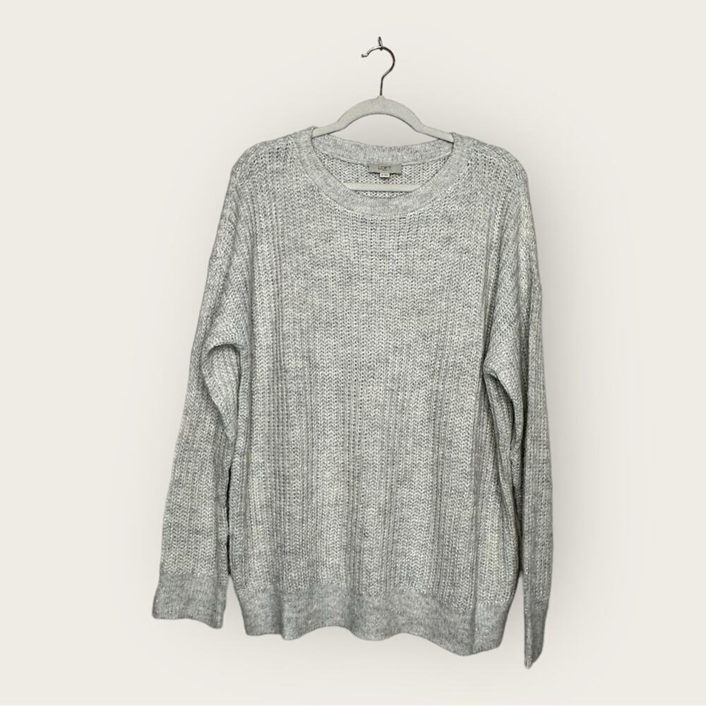 NWT | LOFT | Sparkly Pullover Crew Neck Sweater | Multicolor | XL
